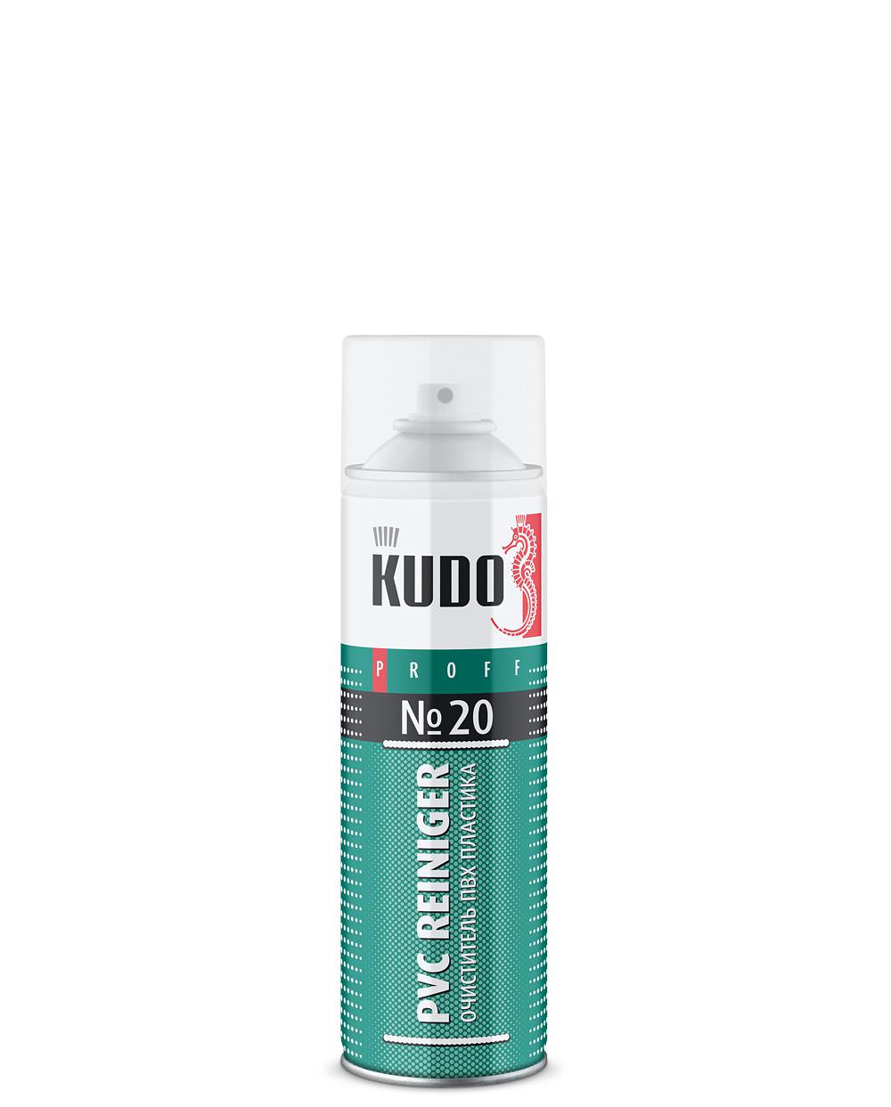 Очиститель пластика KUDO PVC REINIGER №20 650мл/12