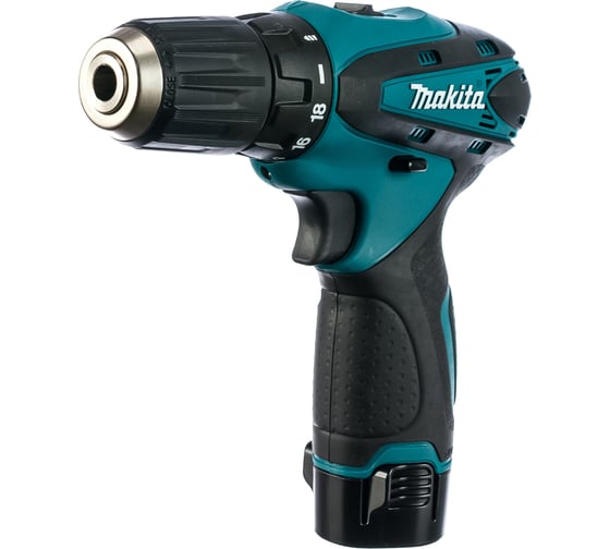 Дрель-шуруповерт MAKITA 6271DWPLE (12 В, БЗП.10мм, 2скор, 30нм, 1,5кг, 2акк.1,3Ач.+ ФОНАРЬ, кей