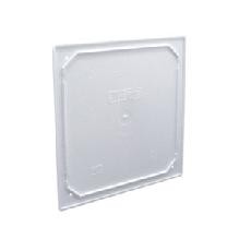 Крышка для монтажной коробки РЕ 000 033, РЕ 030 043 100х100 белая Plast Electro (50шт.)