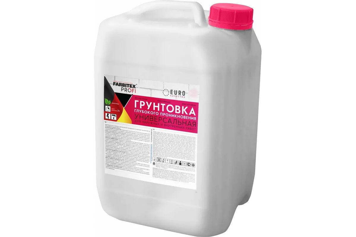 Грунт FARBITEX ПРОФИ акриловый глубокого проникновения 10кг
