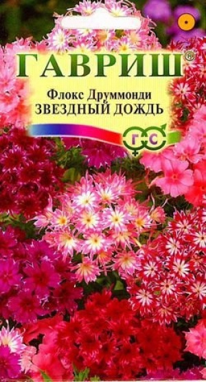 Цветы Флокс Звездный дождь смесь 0,1г (Гавриш)