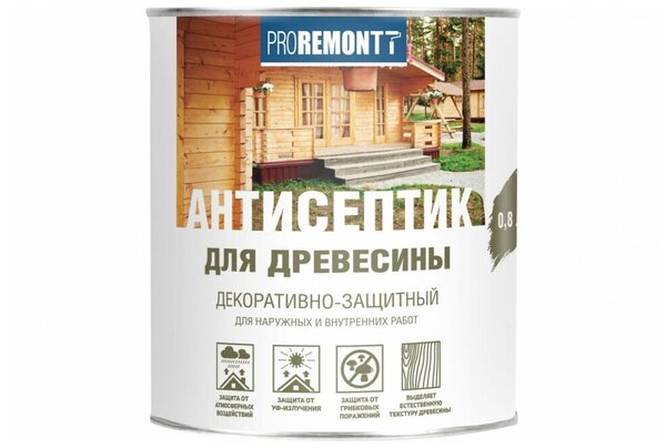 Антисептик ПРОРЕМОНТ тик 0,8л