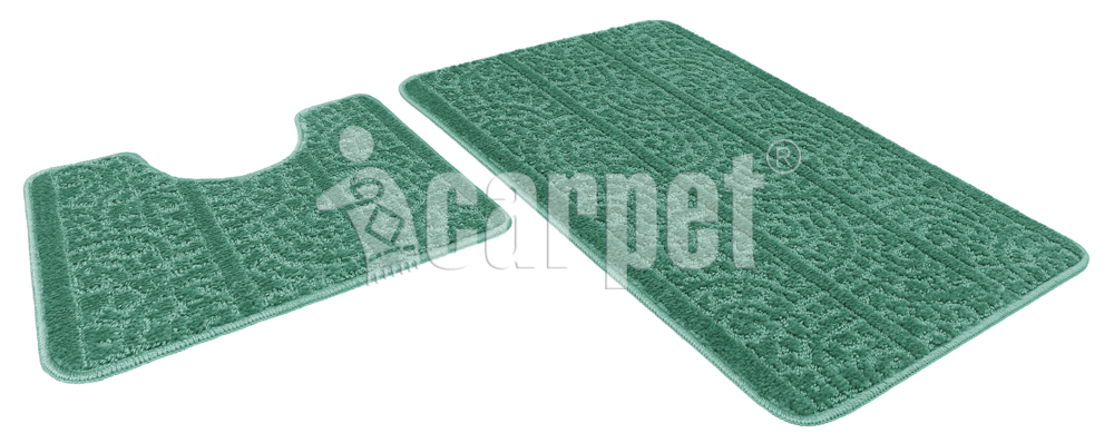 Набор ковриков PP LOOP LOOP icarpet 50*80+50*40 зеленый 52