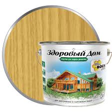 Средство деревозащитное ЗДОРОВЫЙ ДОМ сосна 2 в 1 2,7л/2,3кг