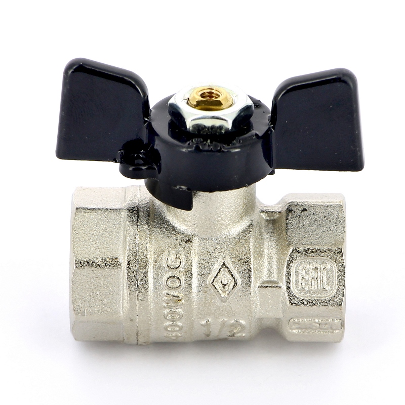 Кран шар. BUGATTI (NEW JERSEY) ВН/ВН, бабочка 3/4" DN20-PN40/30 (56/14)