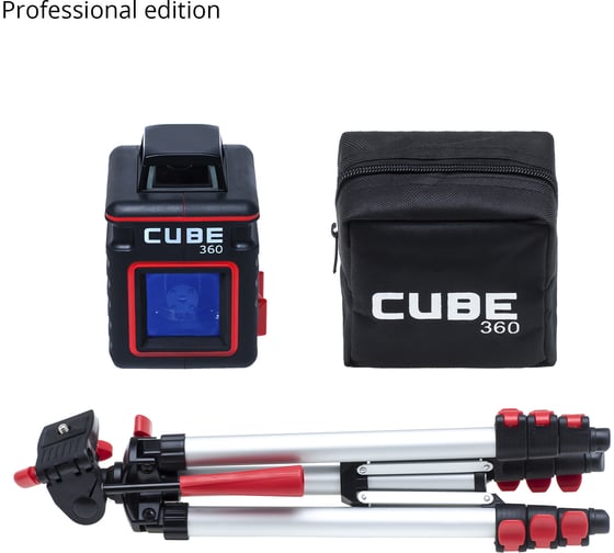 Лазерный нивелир ADA Cube 360 Professional Edition 20/70м +/- 3мм/10м (штатив) А00445