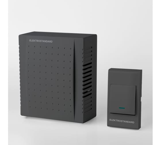 Звонок электрический бытовой (дверной) / Чёрный DBQ26M WM 1M IP44