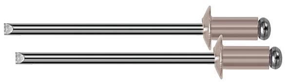 Заклепки мелкая фасовка, 50 шт., 4,8 х 8 мм/20/160