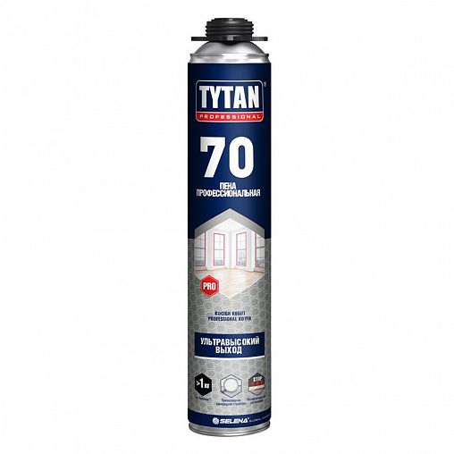 Пена Tytan Professional 70  профессиональная, 870 мл /12