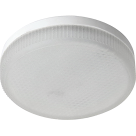 Лампа светодиодная LED GX53, 8,0Вт, 220В, 6400K, 27x75, мат.стекло Ecola Light (100)