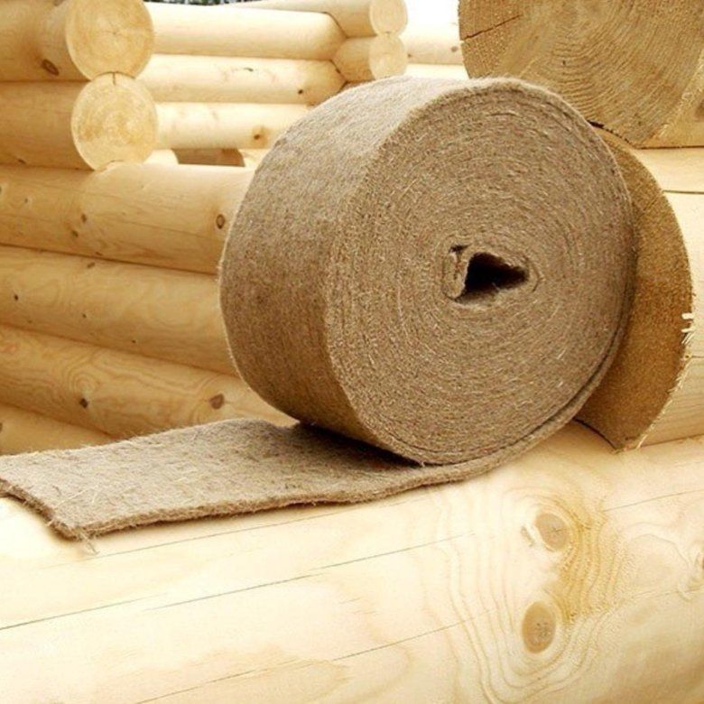 Джут 5-6мм., 100мм*20м, пл.350гр/м2/8 рул.