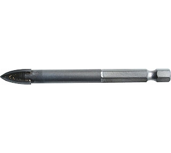 Сверло 888 по кафелю 4 режущие кромки, Е 1/4 - 4мм/50 /500