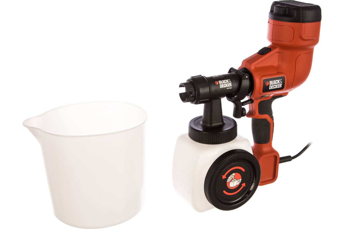 Краскопульт Black & Decker HVLP200-QS, 400 Вт