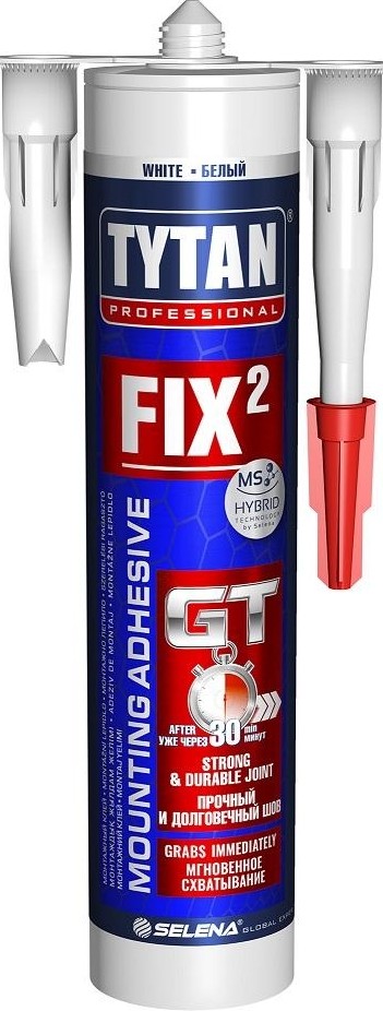Клей монтажный  TYTAN Professional  Fix² GT 290 мл /6